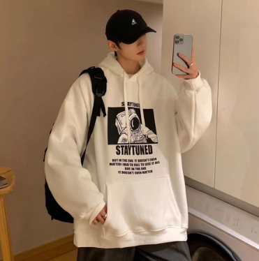 TS MEN เสื้อแขนยาวมีฮู้ด